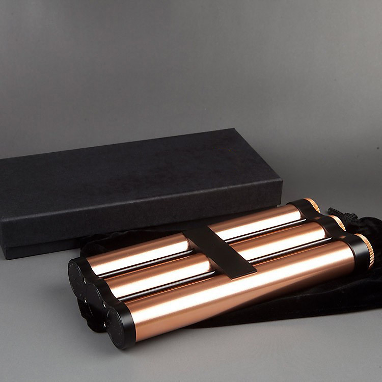 Ống Đựng Xì Gà Ba Điếu Bằng Kim Loại - Ảnh 4