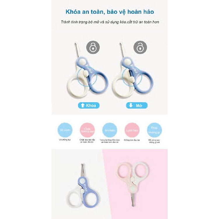 Kéo Cắt Móng Tay An Toàn Cho Bé Chính hãng Ưu đãi - Hình ảnh 4
