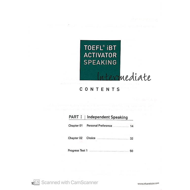 TOEFL iBT Activator Speaking Intermediate - Ảnh 6
