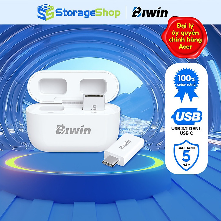 USB Biwin UD400 flash drive USB 3.2 Gen1 Type-C HÀNG CHÍNH HÃNG