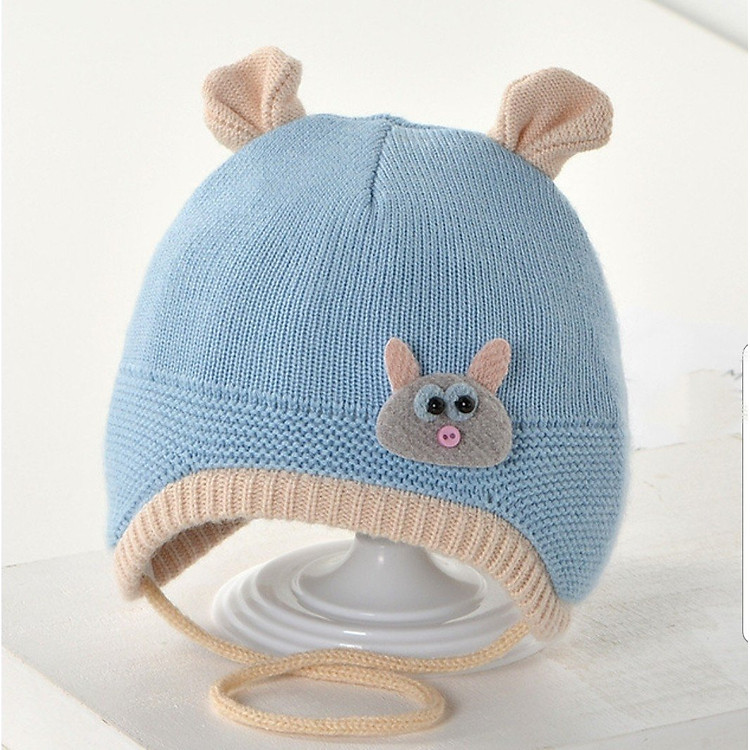 Nón len xinh cho bé 0_6 tháng_M32