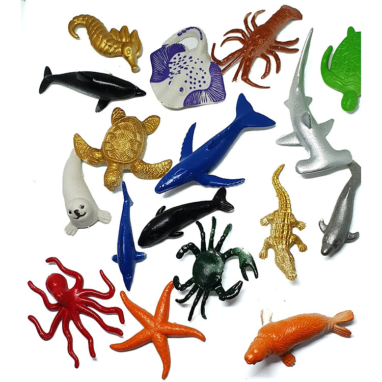 Mô Hình Nhựa 60 Động Vật Hoang Dã Và Khủng Long