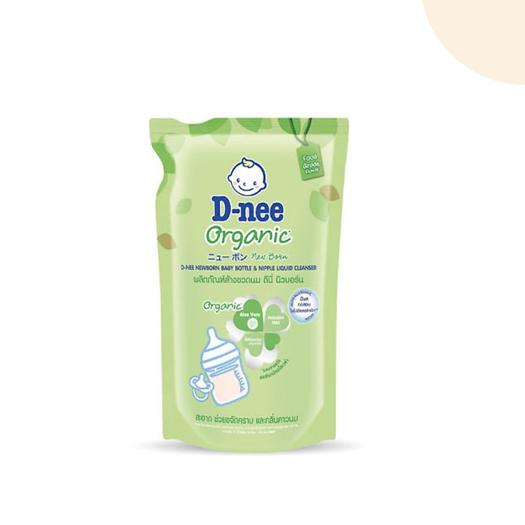 Mua Nước rửa bình sữa D-nee Organic 600ml Chính hãng Giá tốt - Hình ảnh 4