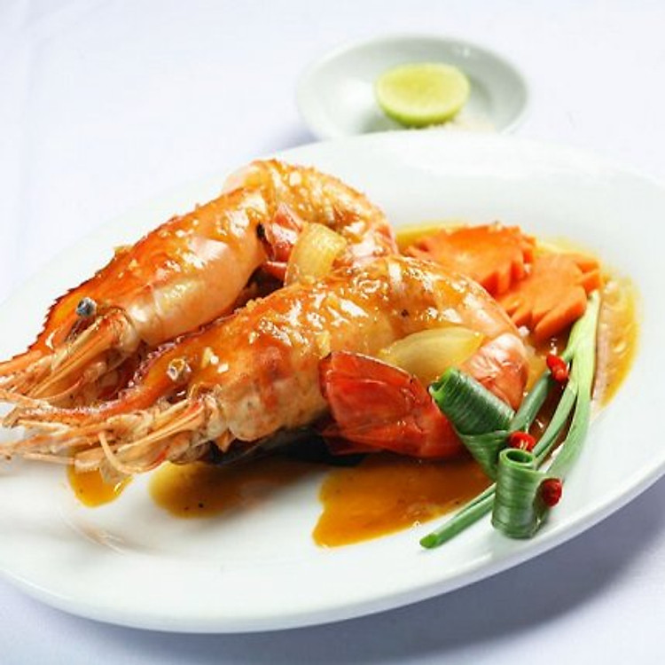 Set Tôm sú sốt Bồ Đào Nha hấp dẫn cho 02 - 03 người tại Nhà hàng Red House