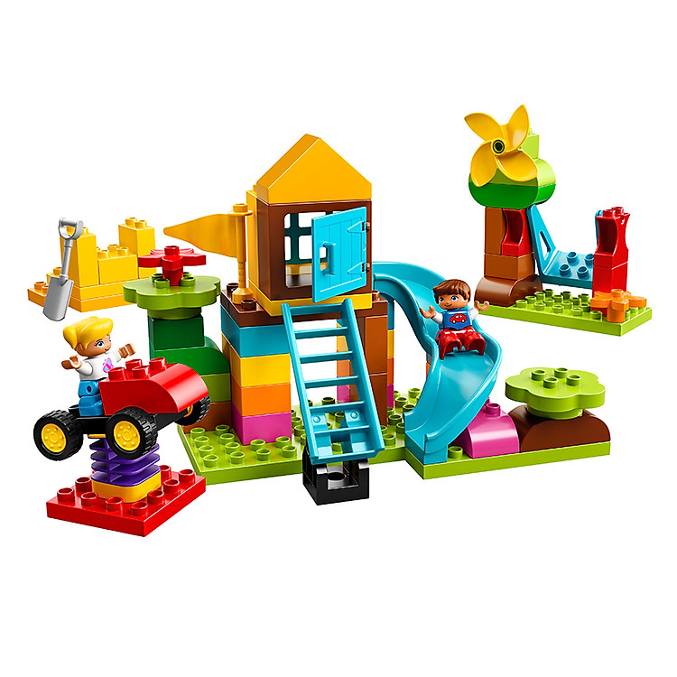Mua Bộ Lắp Ráp LEGO DUPLO 10864 cho Bé Chính hãng Tiết kiệm - Hình ảnh 5
