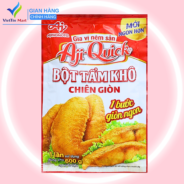 Bột tẩm khô chiên giòn Aji Quick gói 42 g