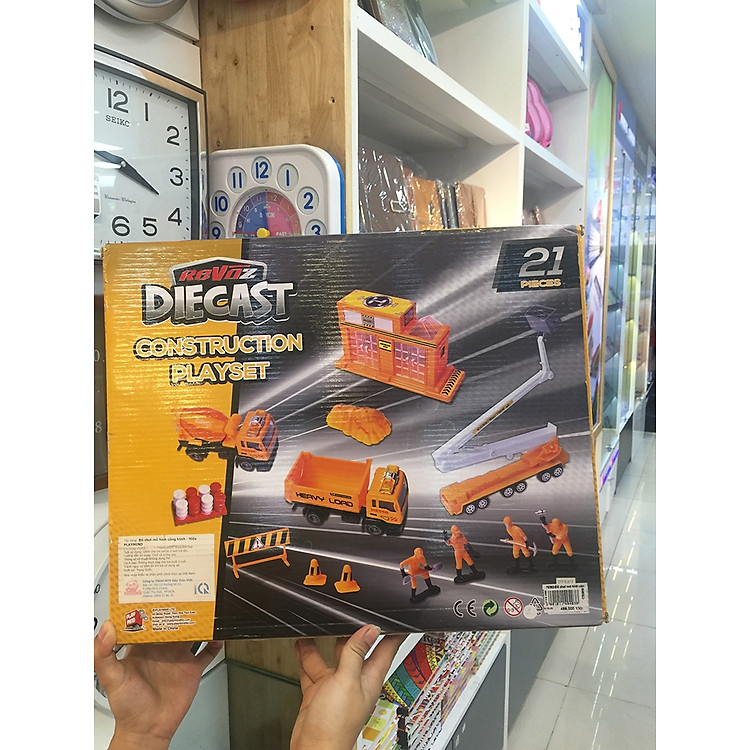Đồ Chơi Mô Hình Công Trình Diecast 70362 Chính hãng Giá tốt - Hình ảnh 3