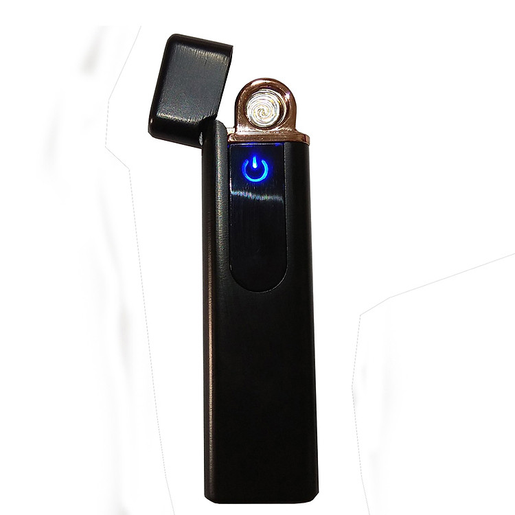 Bật Lửa Điện Cảm Ứng Vân Tay nhỏ gọn chống cháy nổ