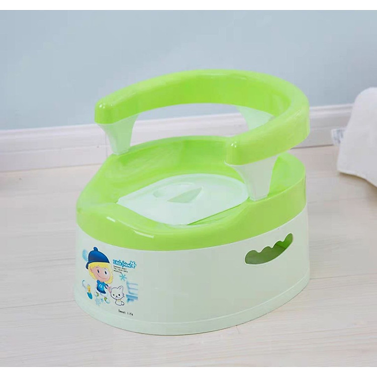 Bô Vệ Sinh Có Tựa Lưng Cho Bé Chính hãng Tiết kiệm - Hình ảnh 5