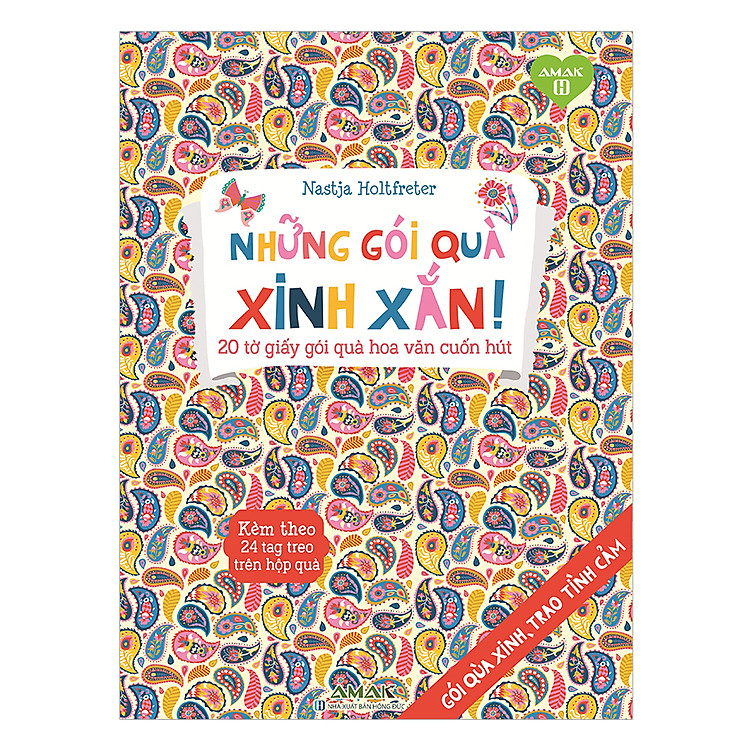 Gói Quà Xinh Xắn - Hoa Văn Cuốn Hút (20 Tờ)