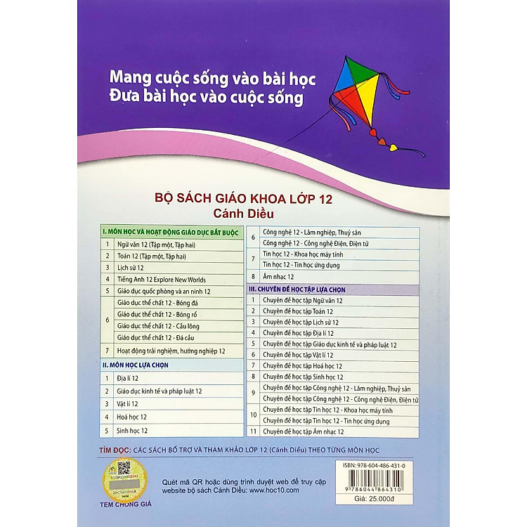 Bài Tập Sinh Học 12 (Cánh Diều) - Ảnh 3