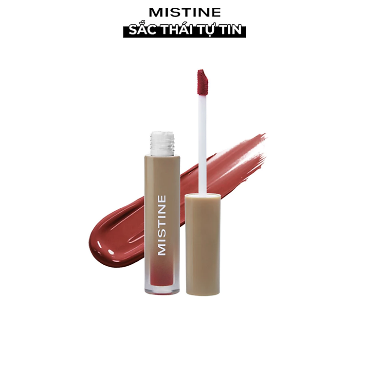 Son tint lì, lâu trôi, lớp bóng trong suốt giúp môi căng mọng tự nhiên Mistine Choose Me Light Water Lip Tint 1.6g No.03