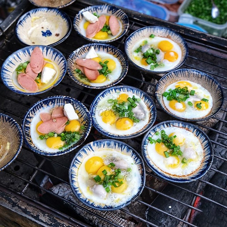Combo 20 Chén Sứ Sành Làm Hàu Nướng,Bánh Bèo, Bánh Trứng Cút Nướng