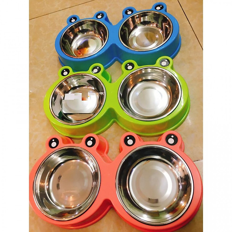 Bát Đôi Thức Ăn Nước Uống Cho Chó Mèo