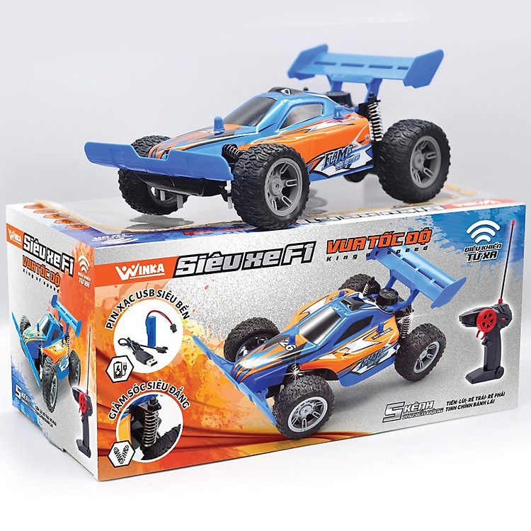 Siêu Xe F1 Vua Tốc Độ Winka DK81041 Chính hãng Tiết kiệm - Hình ảnh 5