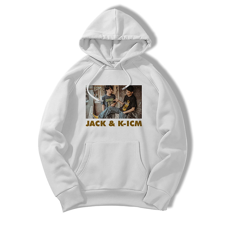 Áo Hoodie In Hình Jack và K-ICM Kiểu Dáng Unisex
