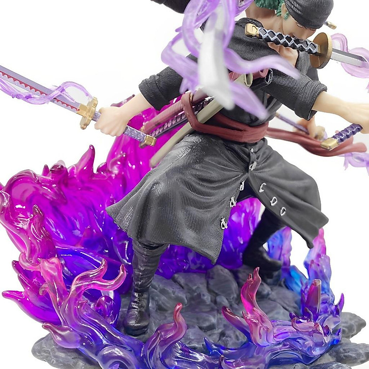 Mô Hình Zoro Quỷ Thần ASURA 39CM - Ảnh 4