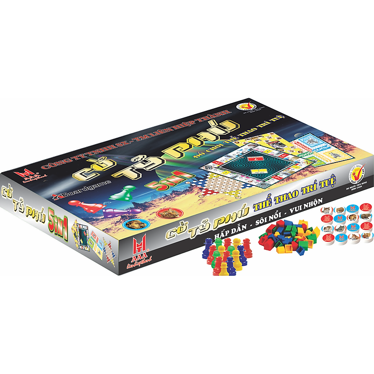 Mua Cờ Tỷ Phú Hộp Giấy Lớn 5 Trong 1 Chính hãng Tiết kiệm