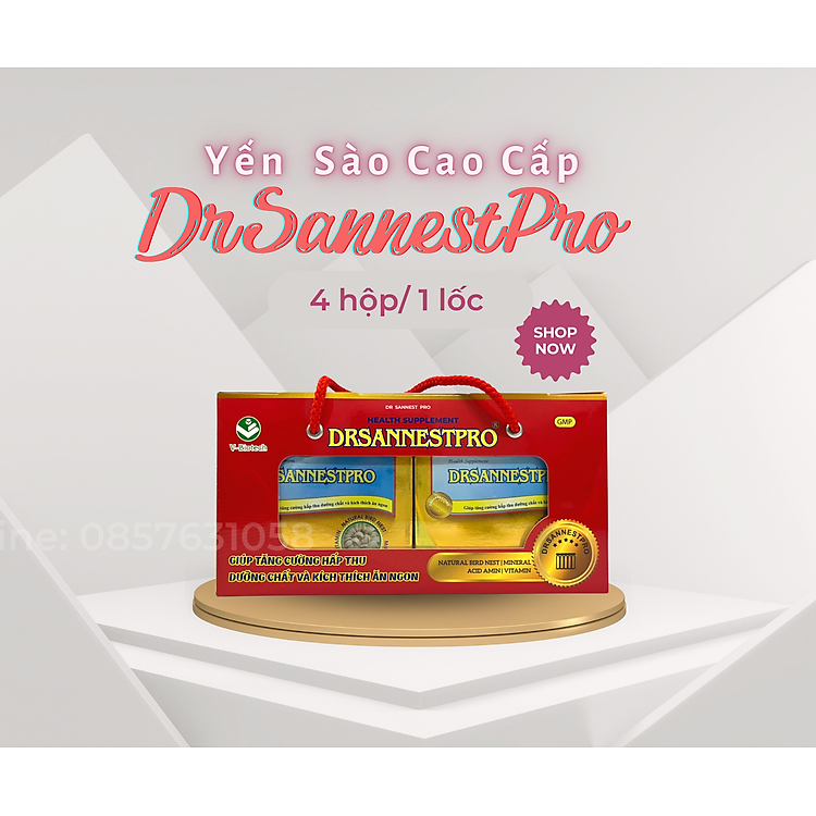 YẾN SÀO CAO CẤP DRSANNESTPRO (Ống)