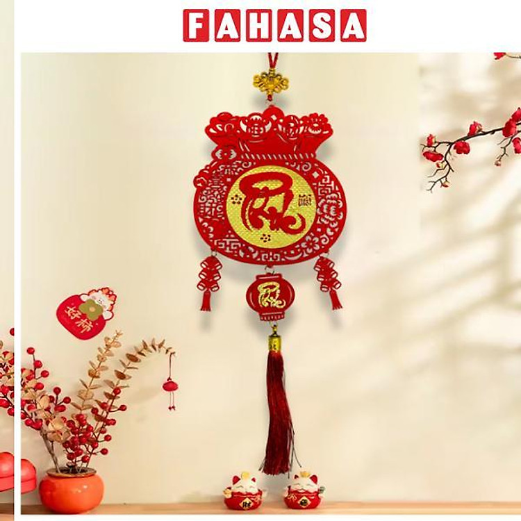 Dây Treo Chữ Phúc Trang Trí Tết 52 cm