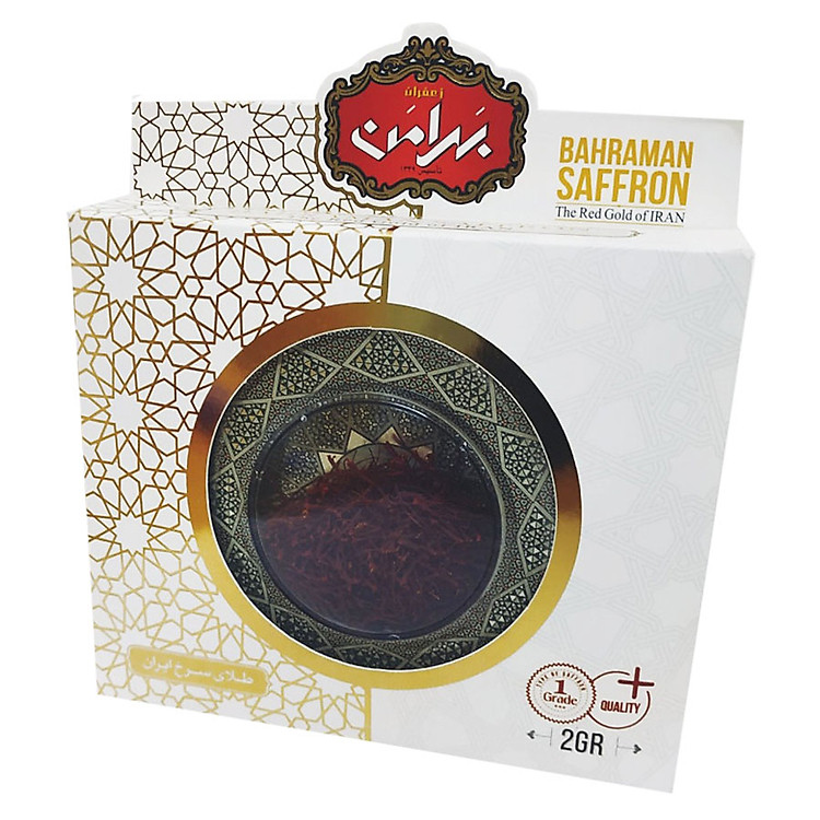 Nhụy hoa nghệ tây Bahraman Saffron dòng Negin - loại 2 gram