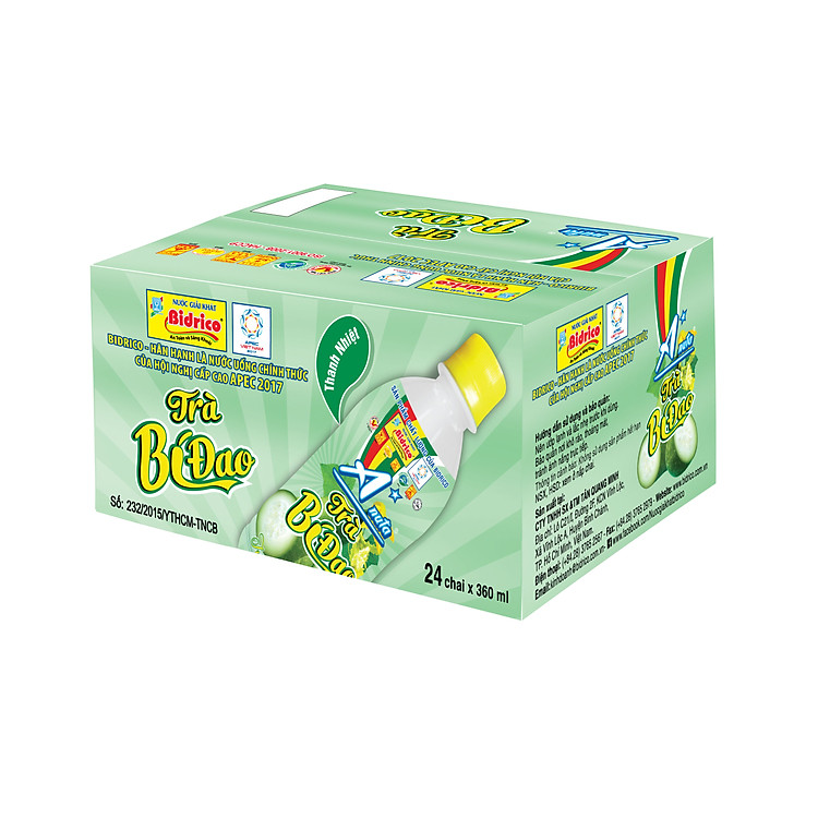 Trà Bí Đao A*nuta ( Thùng 24 chai 360ml ) - Sản phẩm của Bidrico