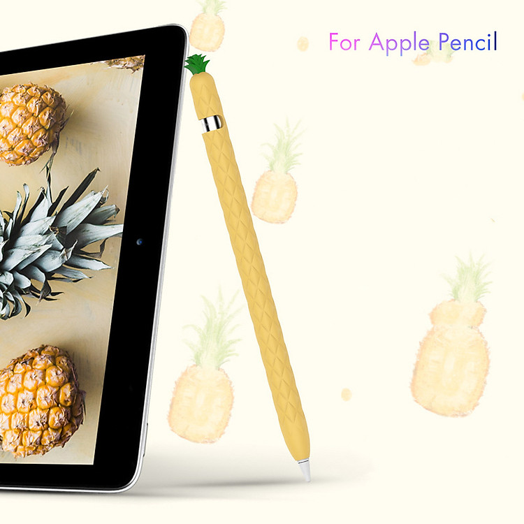 Bao Case Hình Trái Dứa bảo vệ cho bút Apple Pencil 1 / Pencil 2 / Pencil Pro - Hàng Chính Hãng
