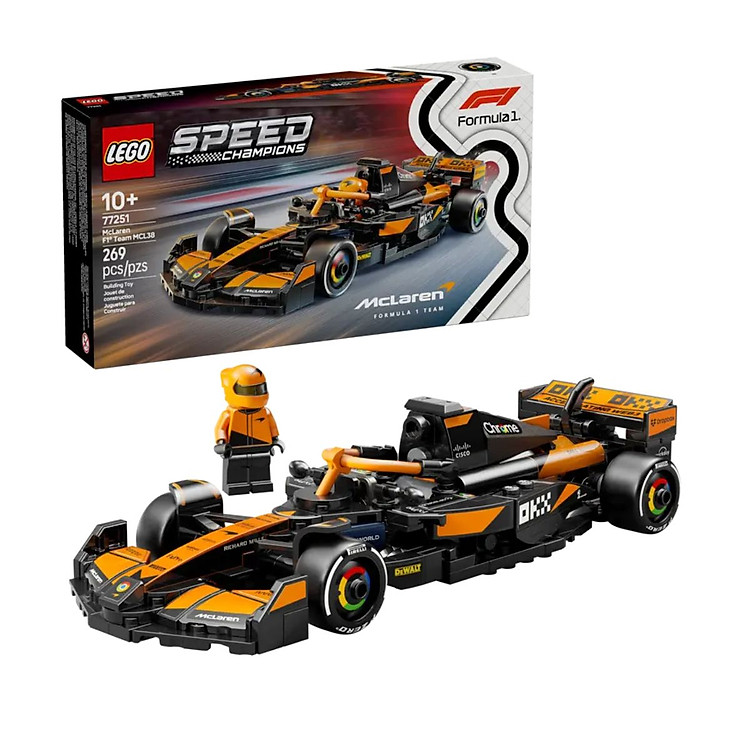 Tìm mua tại Avakids: Đồ Chơi LEGO McLaren F1-Mcl38 77251 - Ngập tràn khuyến mãi