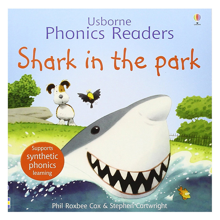 Sách Usborne Phonics Readers: Shark In The Park