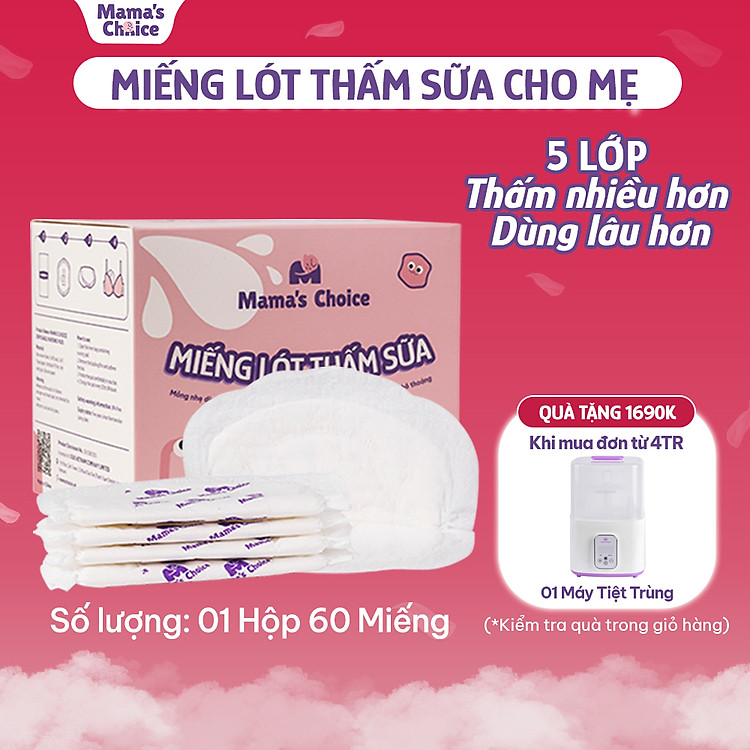 Tìm mua tại Avakids:Miếng Lót Thấm Sữa Mama's Choice - 10 Miếng, tràn ngập Khuyến mãi, Ưu đãi