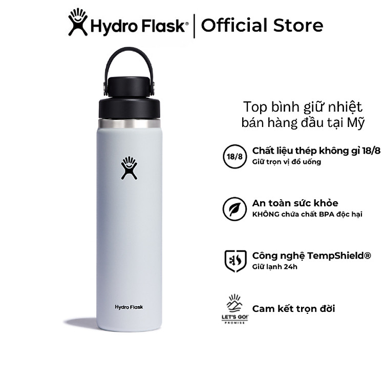 Bình giữ nhiệt Hydro Flask 24 OZ Wide Flex Chug Cap - Hàng chính hãng(Season 2024)