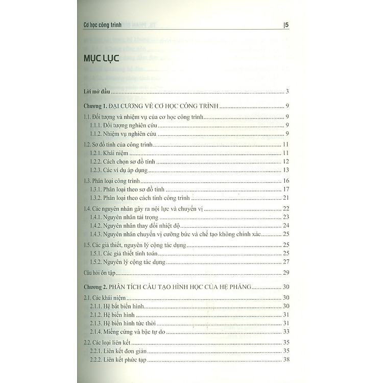 Cơ Học Công Trình - TS. Phan Đình Hào (Chủ biên) - Ảnh 5