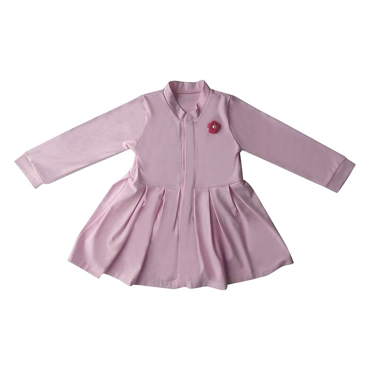 Áo Khoác Bé Gái Váy Xòe Thái Toàn - Hồng