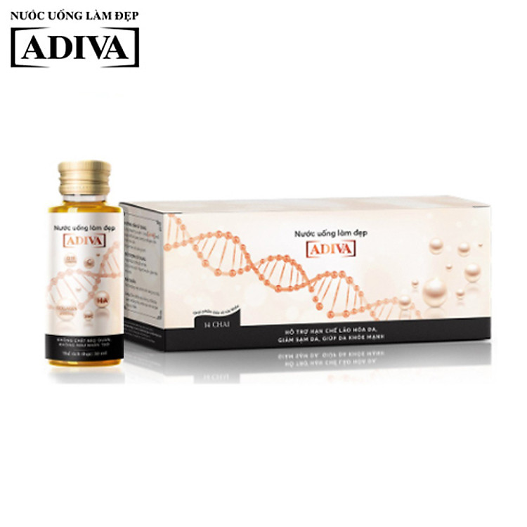 Nước uống làm đẹp Collagen Adiva (14 lọ x30ml/ Hộp )