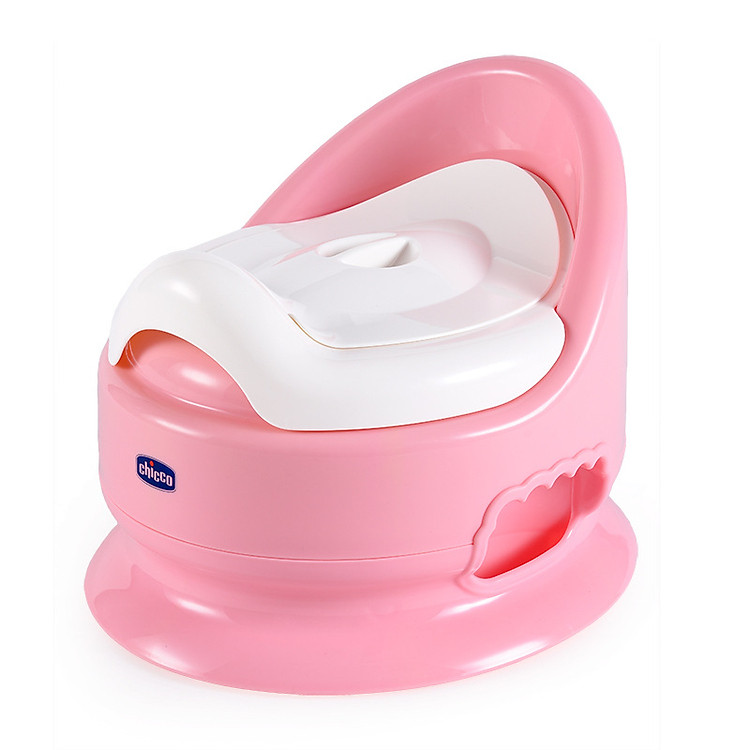 Bô vệ sinh cho trẻ em màu hồng