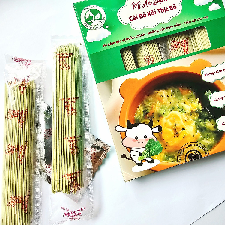 Tìm mua tại Avakids:Mỳ Ăn Dặm Cải Bó Xôi Long Giang Chất lượng, tràn ngập Khuyến mãi, Ưu đãi