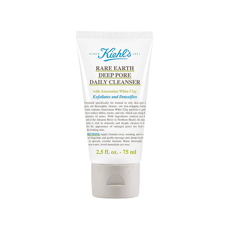 Sữa rửa mặt Đất Sét Kiehls Rare Earth Deep Pore Daily Cleanser 75ml