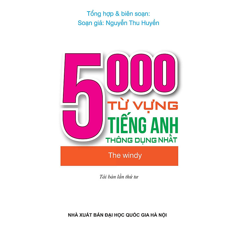 5.000 Từ Vựng Tiếng Anh Thông Dụng Nhất (Tái Bản 2023) - Ảnh 8