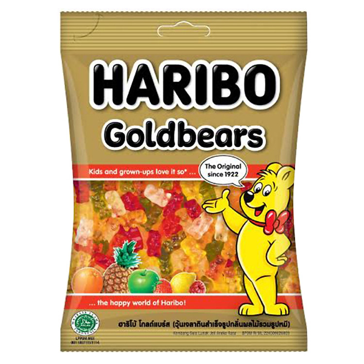Kẹo Dẻo Haribo Goldbears (80g)