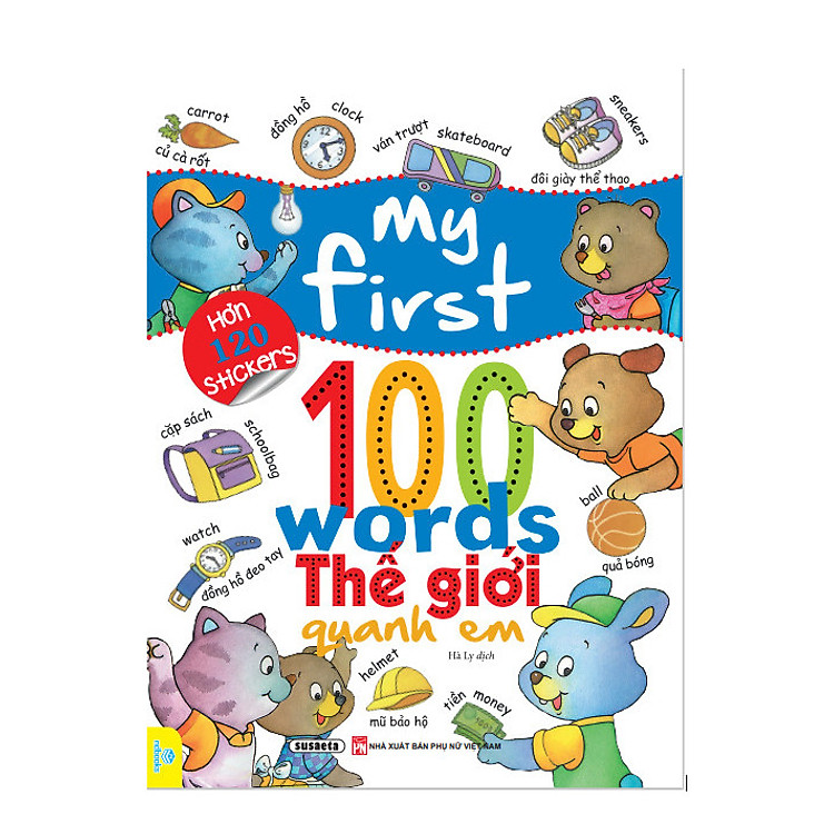 My First 100 Words (Hơn 120 Stickers)