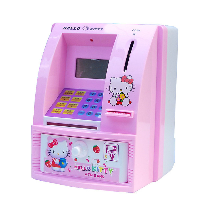 Két sắt mini giữ tiền cho bé loại mới (cây atm)