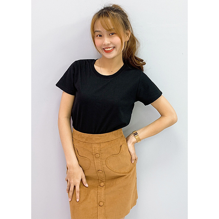 Áo thun cổ tròn GUMAC AT12939