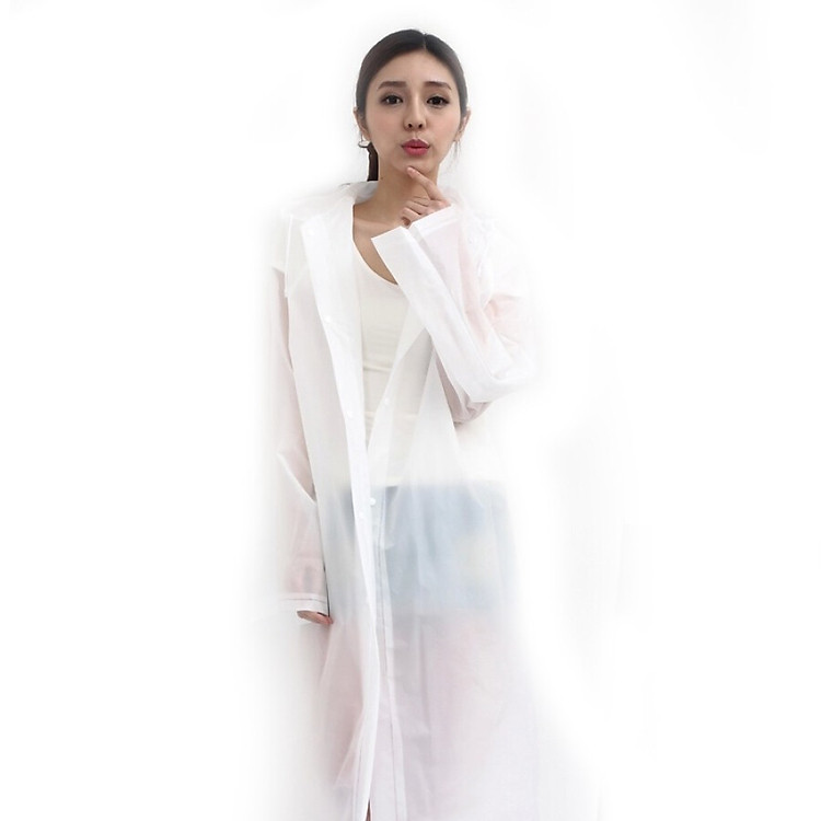 Áo Mưa Cài Nút Trong Suốt Bovnik