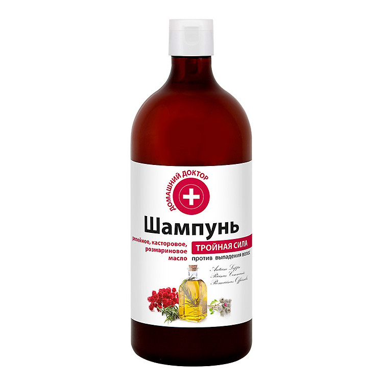 Dầu gội ba tác động ngăn ngừa rụng tóc Domashnij Doctor ( 1000ml)