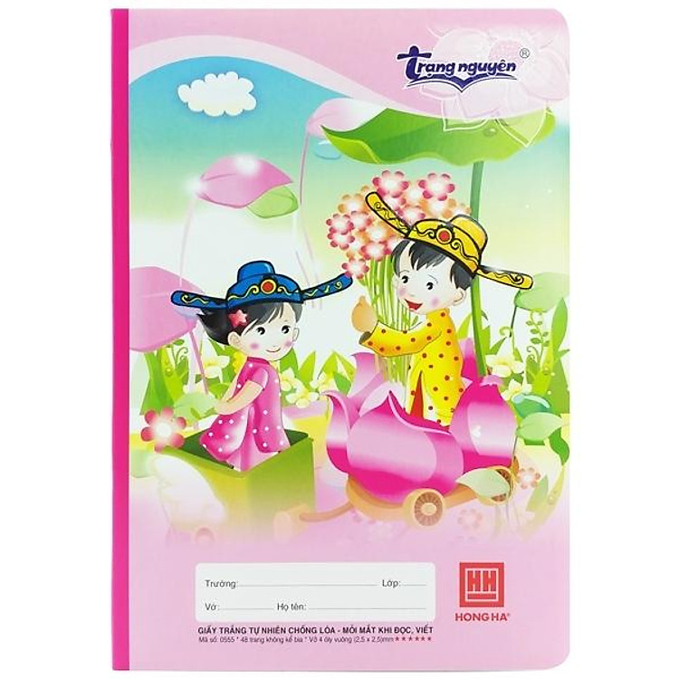 Vở School Trạng Nguyên - 4 Ô Ly (48 trang) (5 chiếc) - Ảnh 3