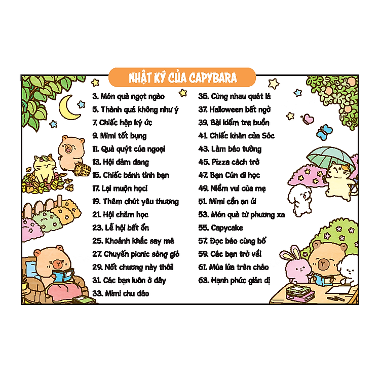 Tô Màu - Nhật Ký Của Capybara - Ảnh 6
