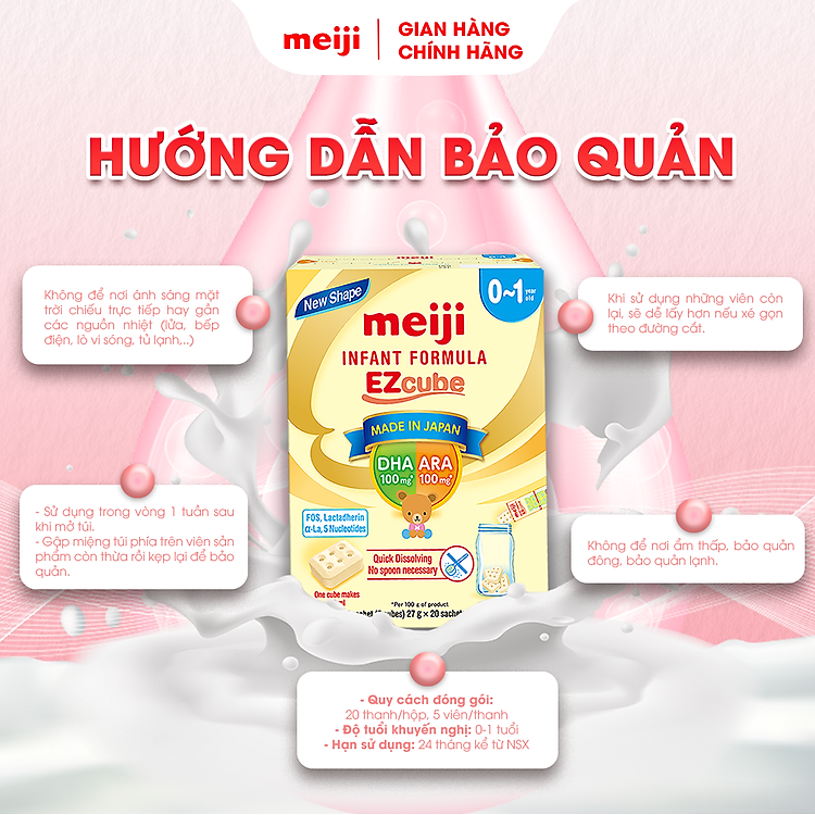 Combo Meiji Mama Milk & Infant Formula Tiết kiệm - Hình ảnh 5