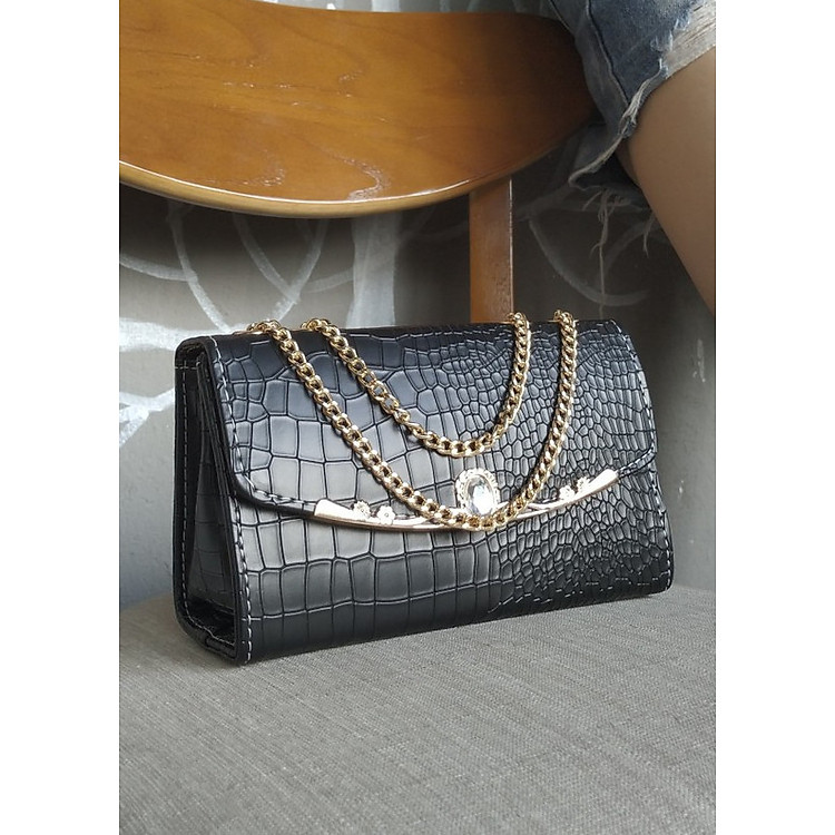 Ví da nữ dạ tiệc, ví cầm tay đi tiệc cực sang chảnh