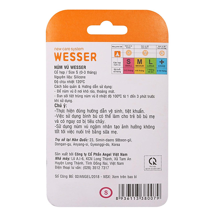 Núm vú Wesser cổ hẹp size S Đảm bảo Giá rẻ - Hình ảnh 3