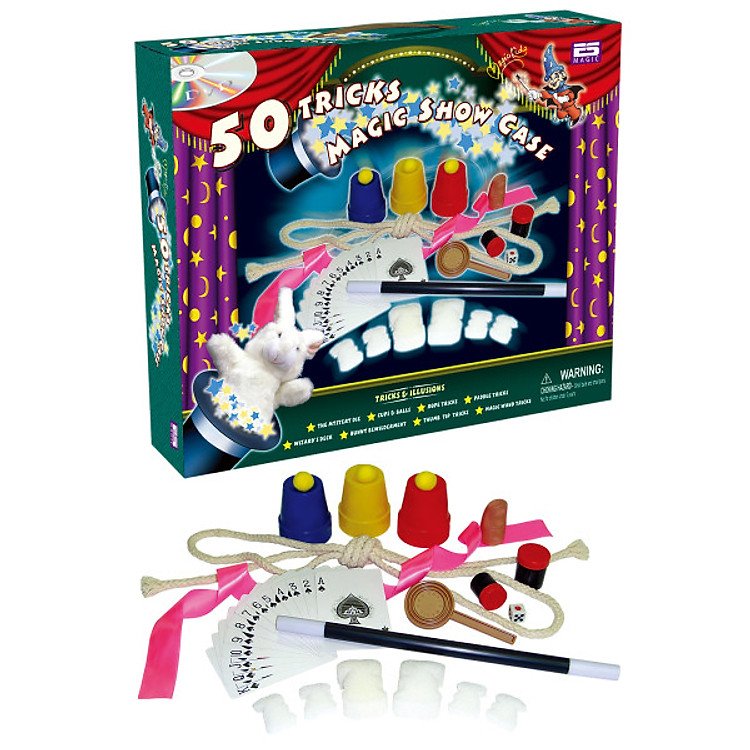 Eddy's Magic - Bộ Dụng Cụ Ảo Thuật 50 Chiêu Sáng Tạo EDDYS MAGIC ED5210